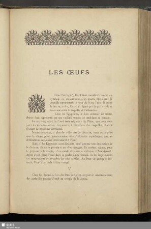 Les Oeufs