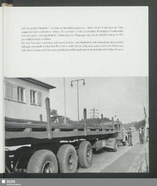 Spezialsattelschlepper für den Transport langer und schwerer Eisen- und Stahlteilen