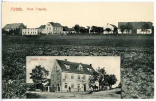 Kobeln. Blick auf Kobeln - Gasthof