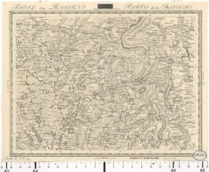 Topographisch-militairische Charte von Teutschland : in 204 Blättern. 122, Theil von Baiern