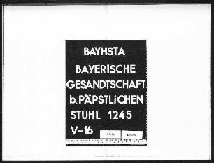 Fugger-Glött, Rudolf Graf von, Staatsangehörigkeit