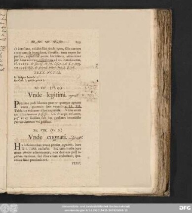 Tit. VIII. (VI. 15.) Unde cognati.