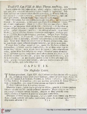 Caput IX: De Musculis Cubiti