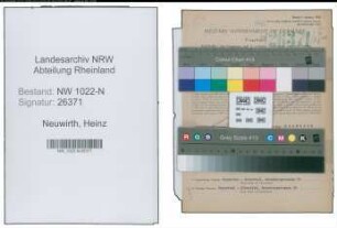 Entnazifizierung Heinz Neuwirth , geb. 16.11.1908 (Gastwirt)