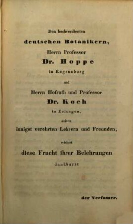 Flora Ratisbonensis oder Uebersicht der um Regensburg wildwachsenden Gewächse