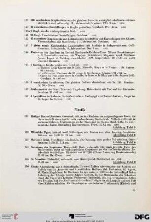 Plastik (Nr. 151-237)