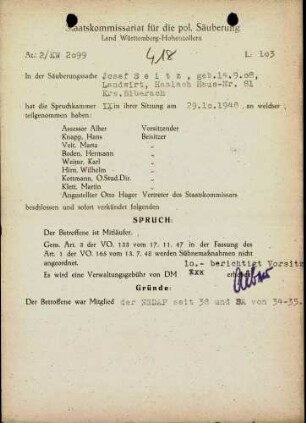 Seitz, Josef