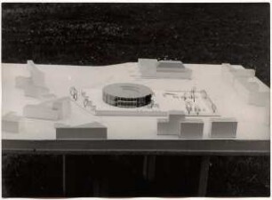 Opernhaus, Essen Wettbewerb: Modell
