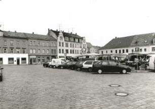 Radeburg. Markt. Ansicht mit Nummer 11 bis 14