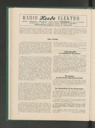 Der Jahresbeitrag für den Heimatverein