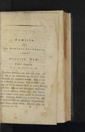 Neuntes Buch.