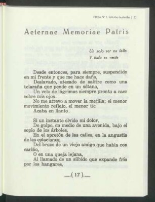Aeternae Memoriae Patris