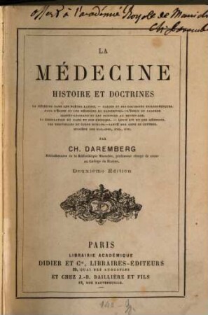 La médecine