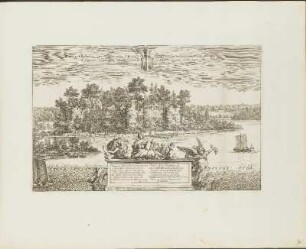 Kupferstich: Rudera et Reliquiae peruetusta arcis Cronenbergensis in Smalandia, exstructa ab Episcopo S: Sigfrido, ...