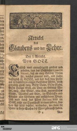 Augspurgische Confession.