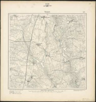 Meßtischblatt 2117 : Grunow, 1896 : Grunow. - Aufn. 1894, hrsg. 1896. - 1:25000. - [Berlin]: Reichsamt für Landesaufnahme, 1896. - 1 Kt.