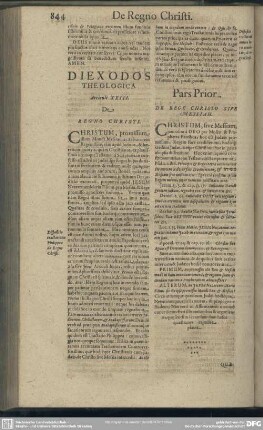 [Locus XXIII.] De Regno Christi