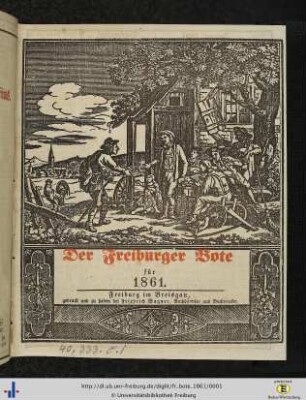 31. Jg.: Der Freiburger Bote: Ein nützlicher und unterhaltender Haus- und Wirthschaftskalender