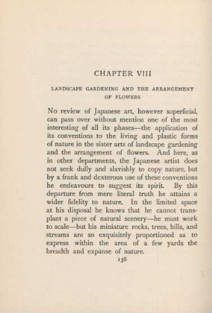 Chapter VIII. Landscape gardening and the arrangement of flowers