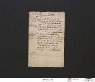 Kurfürst Joachim II. verfügt dem Frankfurter Rat, dem Juden Isaak das Gepfändete zurückzugeben