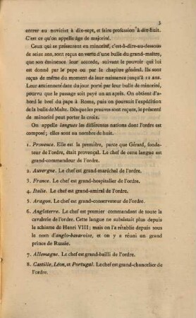 Catalogue général et alphabétique des familles nobles de France, admises dans l'ordre de Malte, depuis l'institution de cet ordre jusqu' à présent, suivi de la nomenclature générale des chevaliers de Malte, publié en 1789