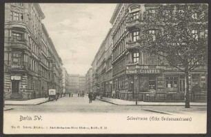 Ansichtskarte Solmsstraße, Ecke Gneisenaustraße