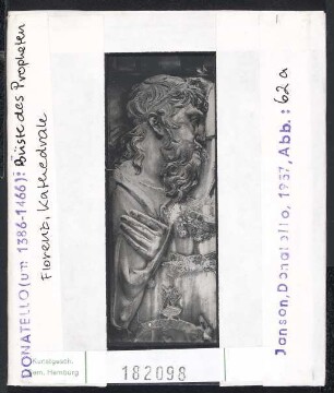 Donatello: Florenz, Dom, Büste des Propheten