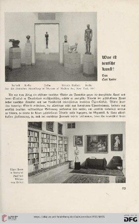 Was ist deutsche Kunst?