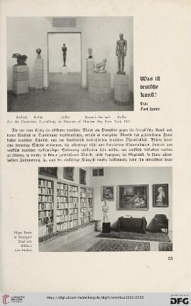 Was ist deutsche Kunst?