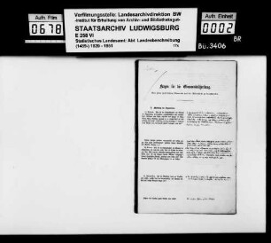 Desgleichen von Stetten ob Rottweil