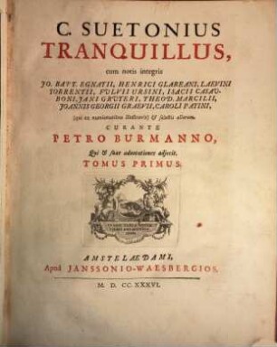 C. Suetonius Tranquillus. 1