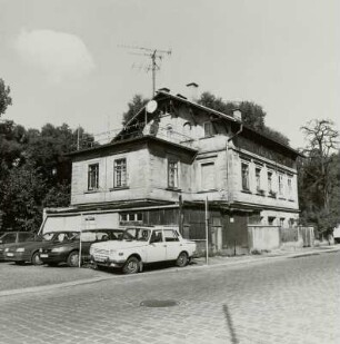 Glauchau, Lindenstraße 33, Wohnhaus, Straßenansicht
