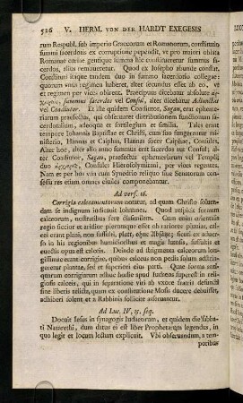526-536, Ad vers. 16. Corrigia calceamentorum notatur ...
