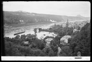 Blick auf Bad Schandau