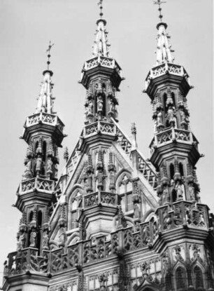 Rathaus, Leuven, Flandern, Belgien