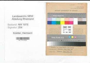 Entnazifizierung Hermann Koetter , geb. 17.04.1892 (Baufuehrer)