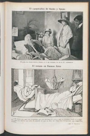 El verano en Buenos Aires - [Ilustración]