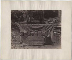 Skulpturen (Bruchstücke) von der Westseite des Mound 26.
