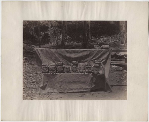 Sculptures (fragments) from the west side of Mound 26.