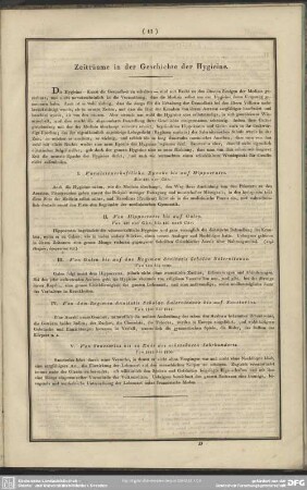 Geschichte der Hygieine