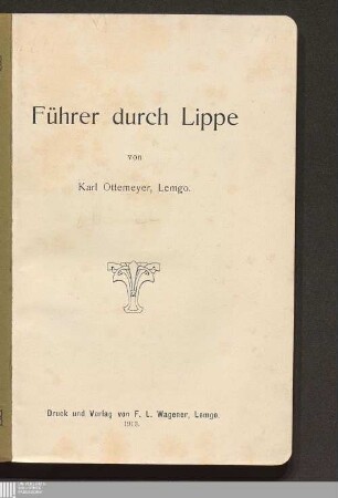 Führer durch Lippe