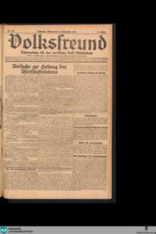 Der Volksfreund : Tageszeitung für das werktätige Volk Mittelbadens