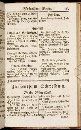 Fürstenthum Schweidnitz.
