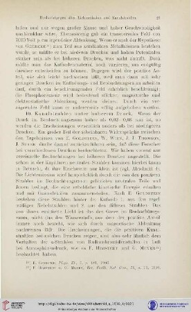 10. Kanalstrahlen unter höherem Druck