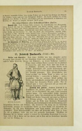 17. Friedrich Barbarossa (1152-90)