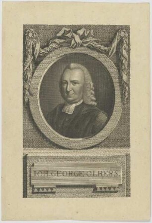 Bildnis des Ioh. George Olbers