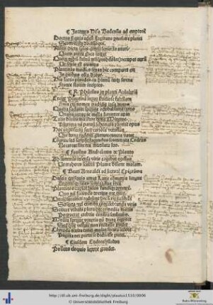 Einleitende Verse