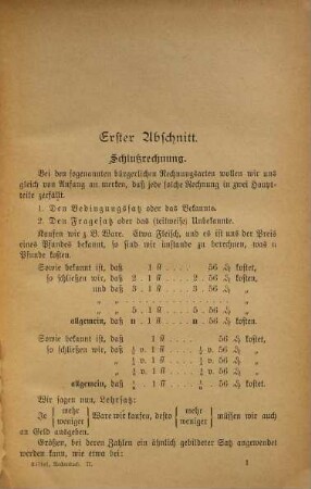 Rechenbuch : Lehrbuch mit Aufgabensammlung für Mittelschulen, 2