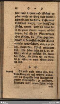 §. 18. Beschluß