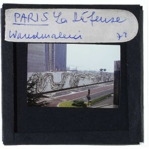 Paris, La Défense : Wandmalerei